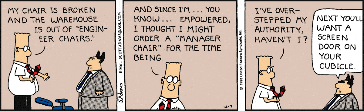 Dilbert Cartoon
